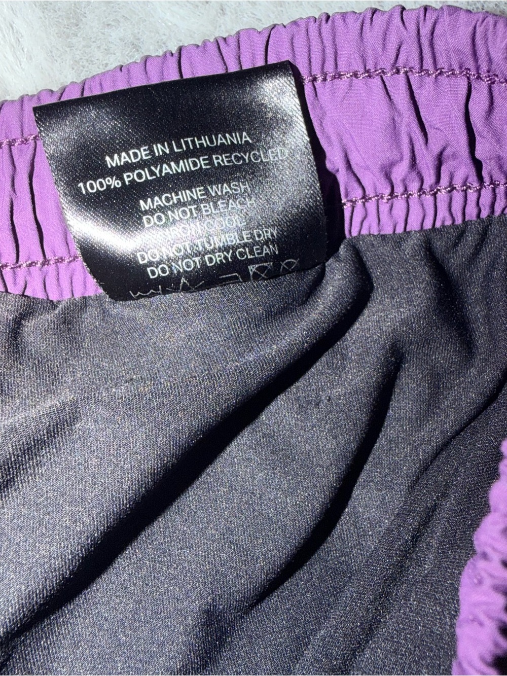 District Vision Nightshade Purple Lightweight Zippered Running Shorts small - Picture 14 of 16